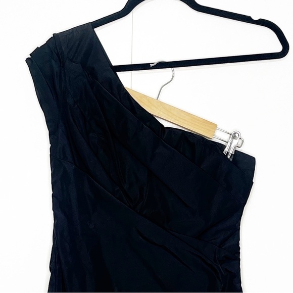 Kookai Black One Shoulder Ruched Dress - Picture 2 of 5